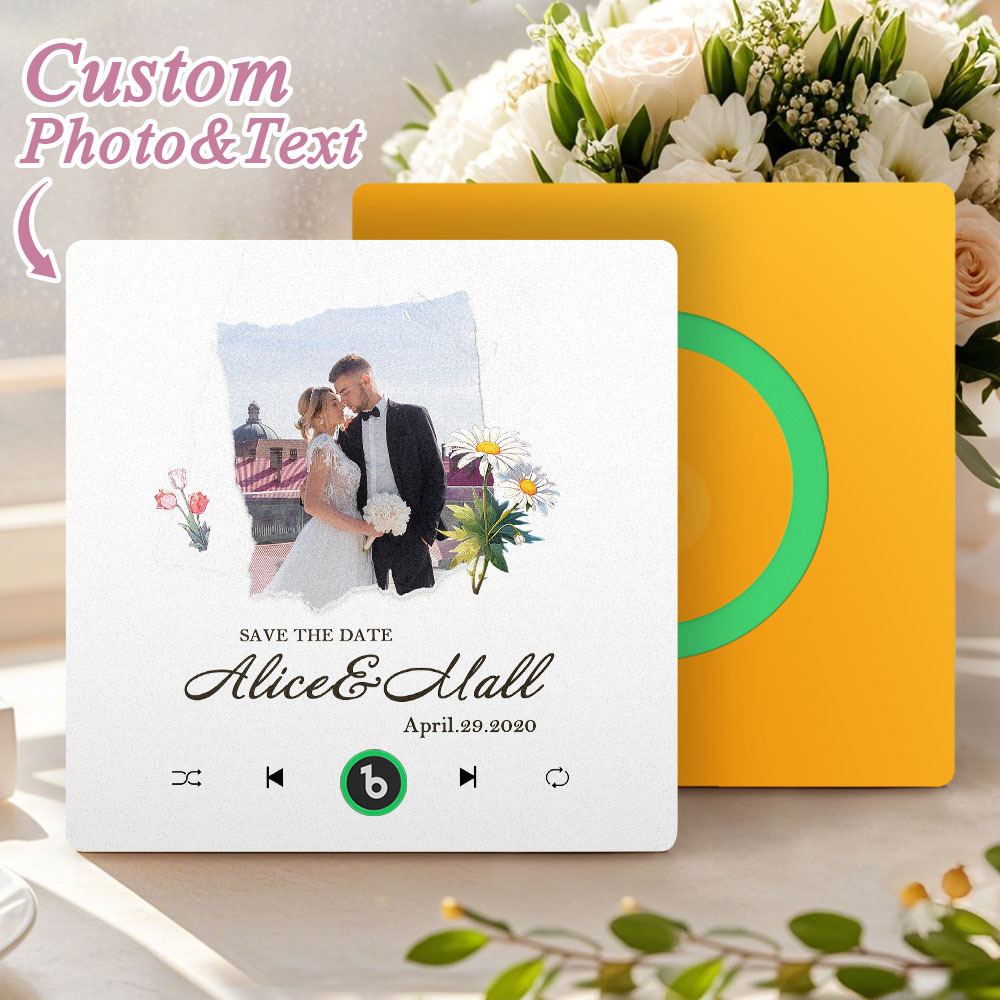 Custom Music & Photo Fridge Magnet FridgeBeats Pro Supports Bluetooth Connectivity - Fridgebeats