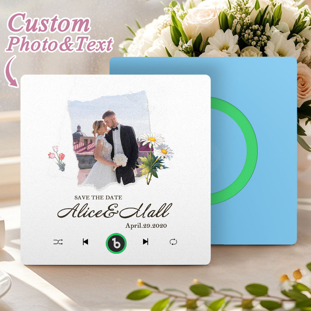 Custom Music & Photo Fridge Magnet FridgeBeats Pro Supports Bluetooth Connectivity - Fridgebeats