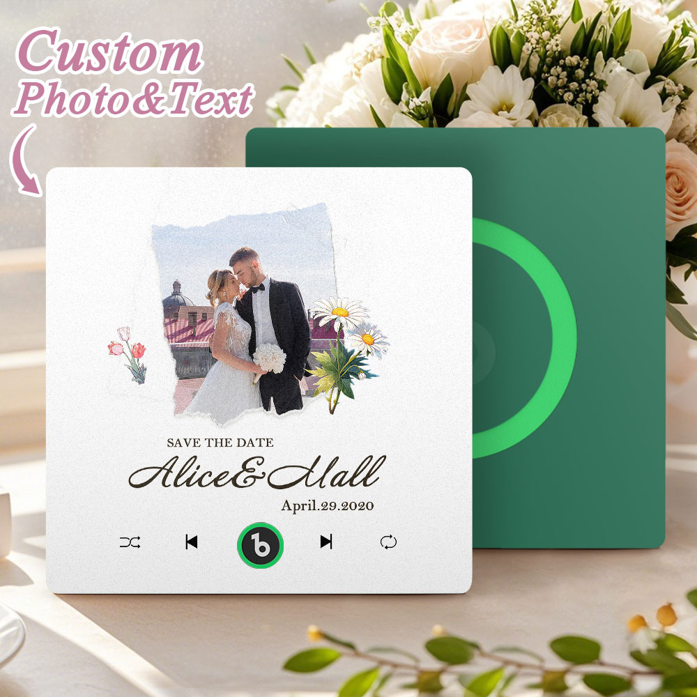 Custom Music & Photo Fridge Magnet FridgeBeats Pro Supports Bluetooth Connectivity - Fridgebeats