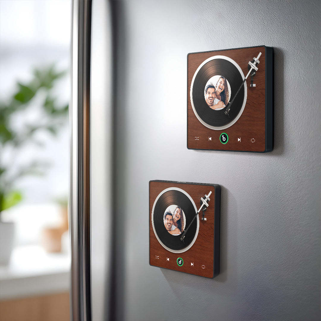 Custom Music & Photo Fridge Magnet FridgeBeats Pro Supports Bluetooth Connectivity - Fridgebeats