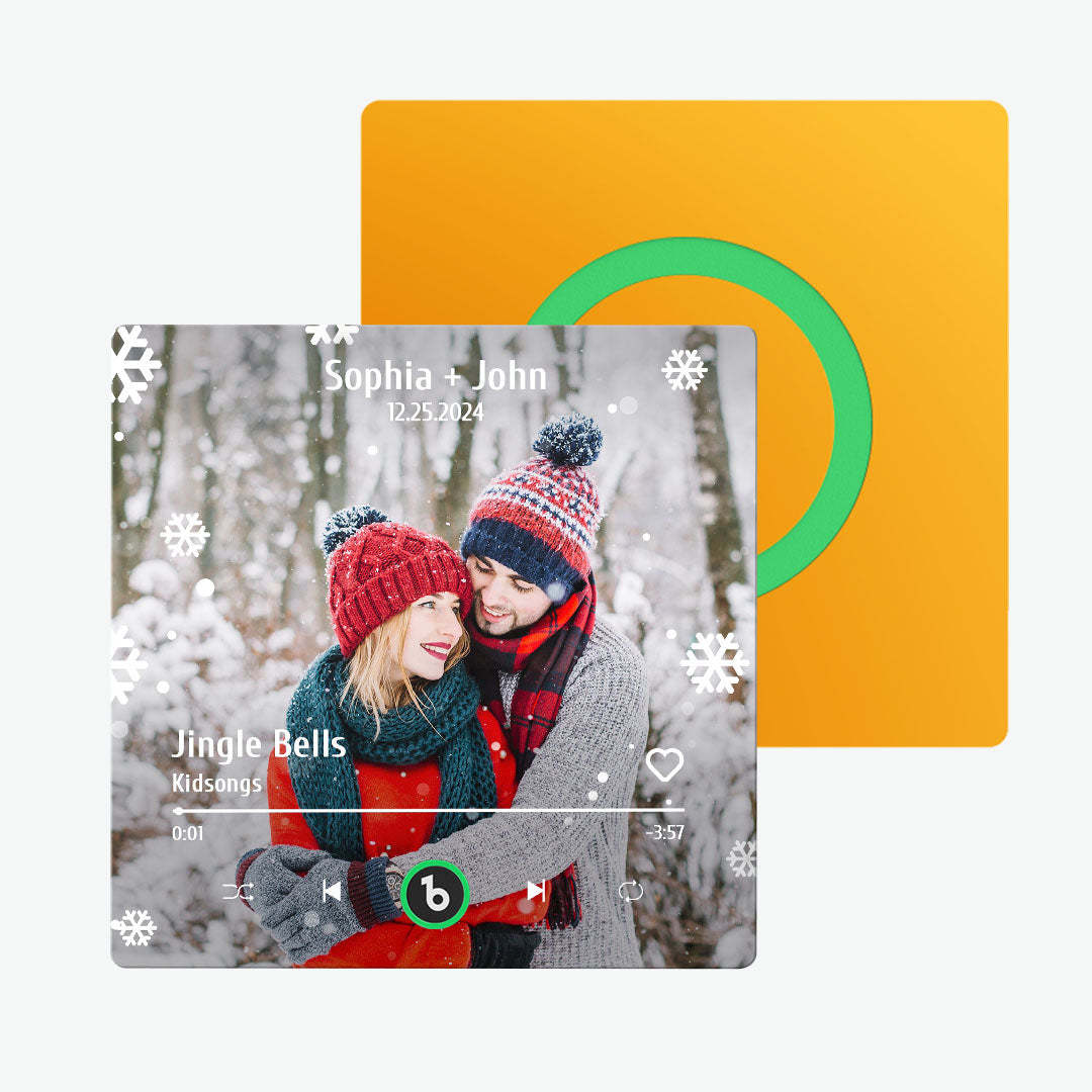 Custom Music & Photo Fridge Magnet FridgeBeats Pro Supports Bluetooth Connectivity - Fridgebeats