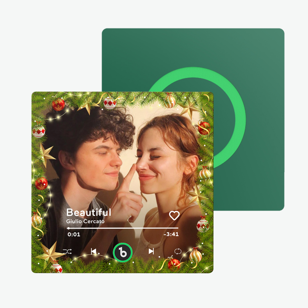 Custom Music & Photo Fridge Magnet FridgeBeats Pro Supports Bluetooth Connectivity