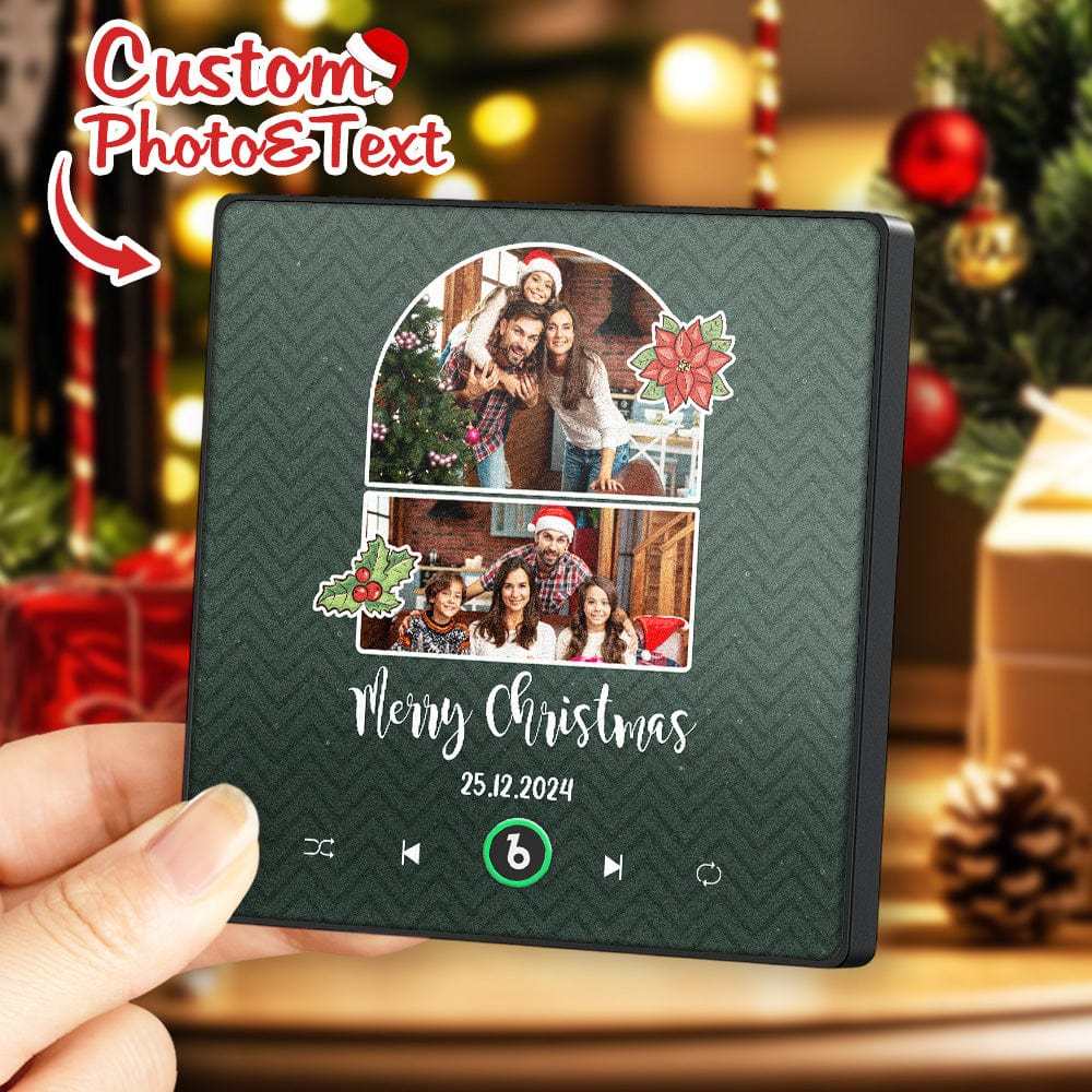 Custom Music Fridge Magnet Personalized Photo Colorful Fame Fridge Magnet Creative Christmas Gift - Fridgebeats