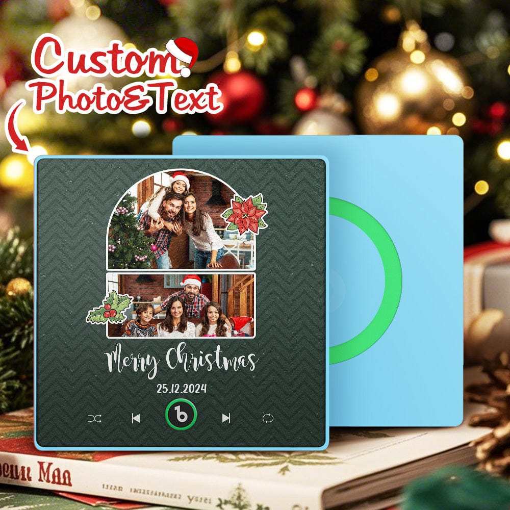 Custom Music Fridge Magnet Personalized Photo Colorful Fame Fridge Magnet Creative Christmas Gift - Fridgebeats