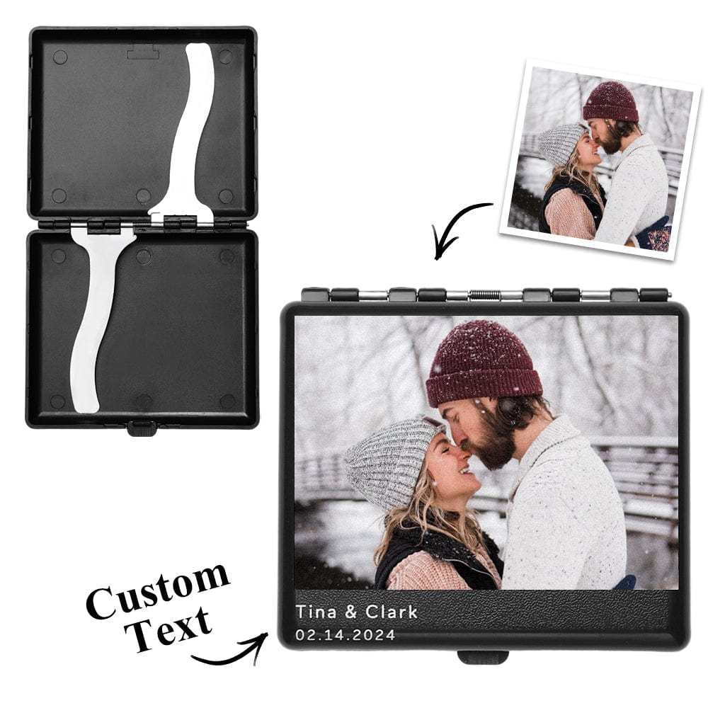 Personalized Photo Printed Cigarette Case Gifts for Him - Giftlab