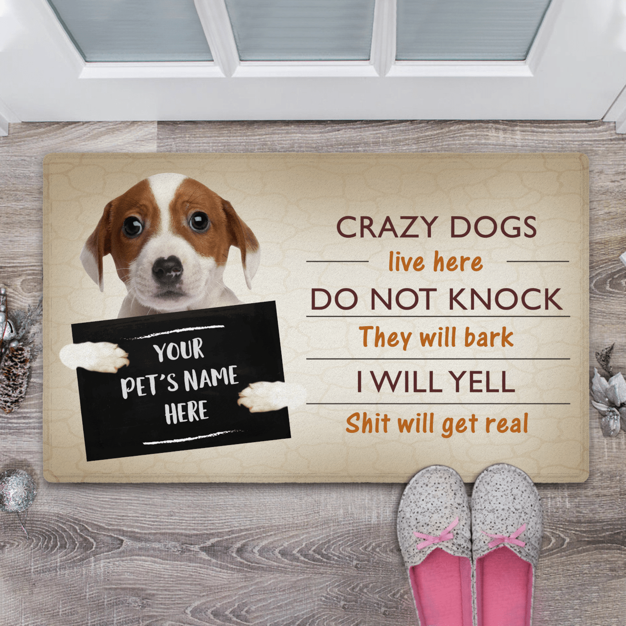 Personalized Welcome Doormat Custom Outdoor Doormat - Giftlab
