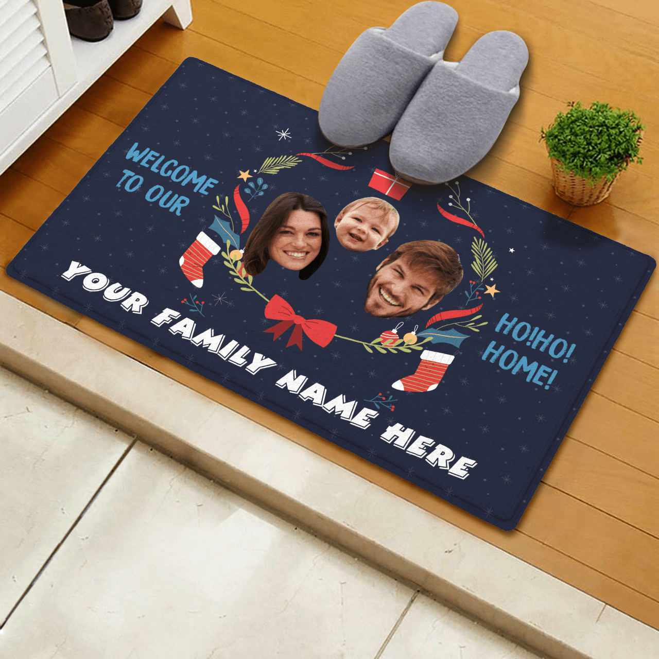 Print Your Own Doormat Christmas Gifts - Giftlab
