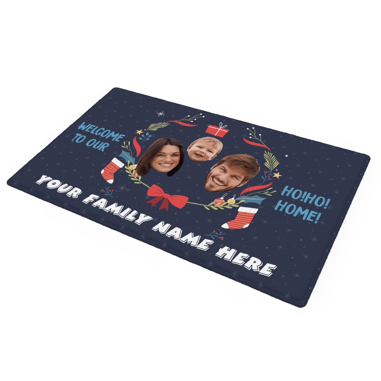 Print Your Own Doormat Christmas Gifts - Giftlab