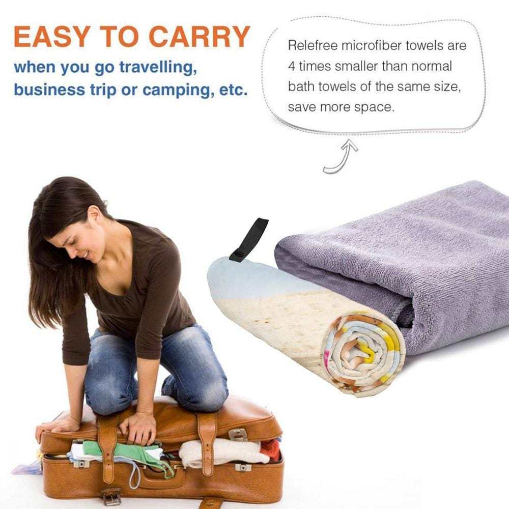 Personalized Bath Towels Custom Print Beach Towels Quick-dry Ultrafine Fiber My Best Friends - Giftlab