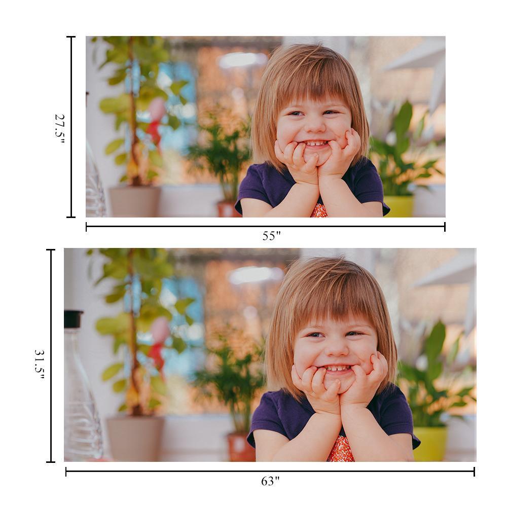 Horizontal Personalized Bath Towels Custom Photo Beach Towels Quick-dry Ultrafine Fiber Cute Baby Gifts for Newborn - Giftlab