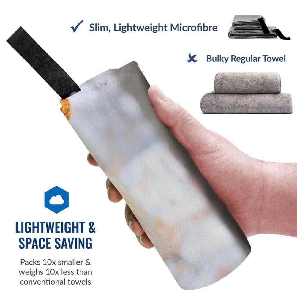 Horizontal Personalized Bath Towels Custom Photo Beach Towels Bathroom Gifts - Giftlab