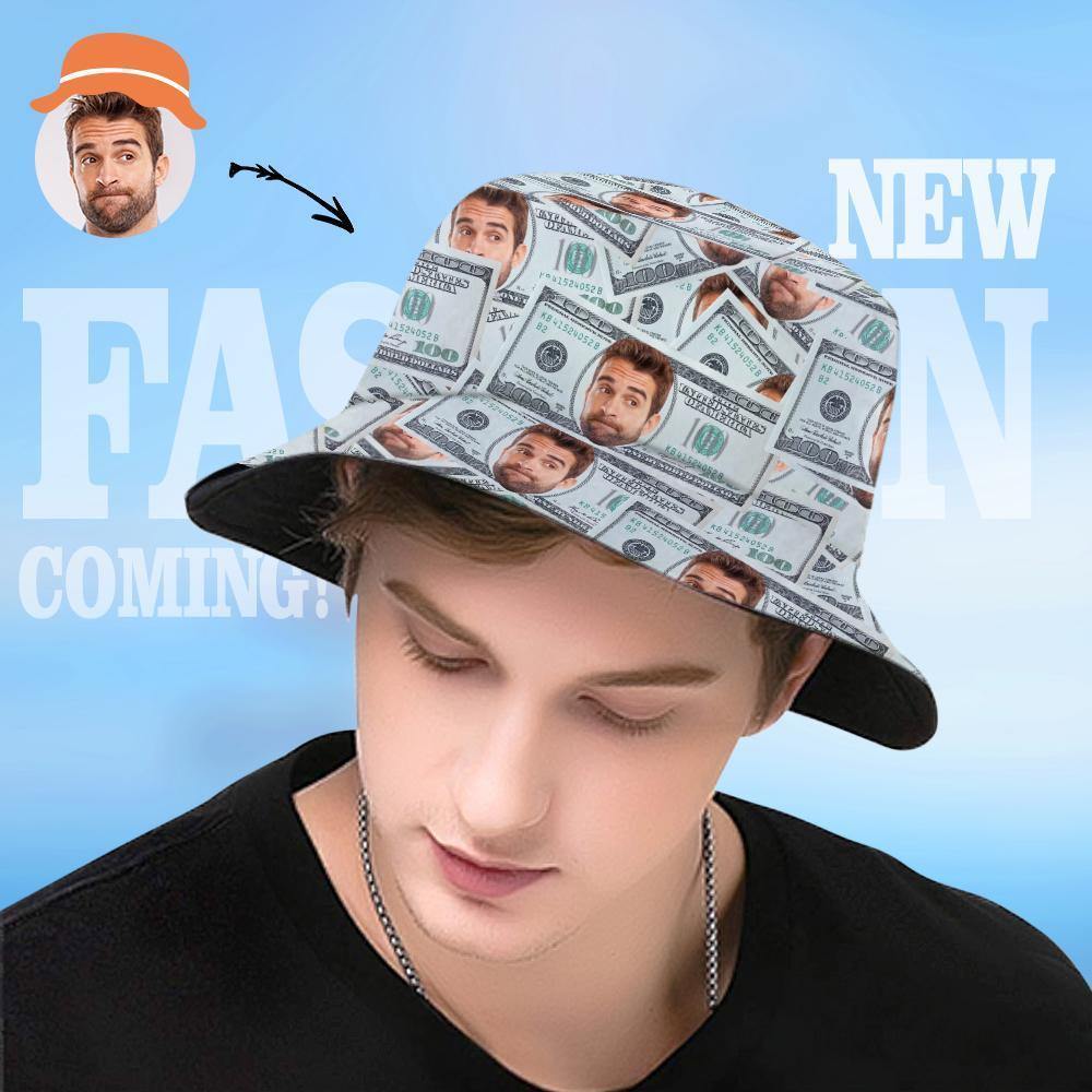 Custom Bucket Hat Personalized Photo Hats Custom Printed Hats Summer Gifts - Giftlab