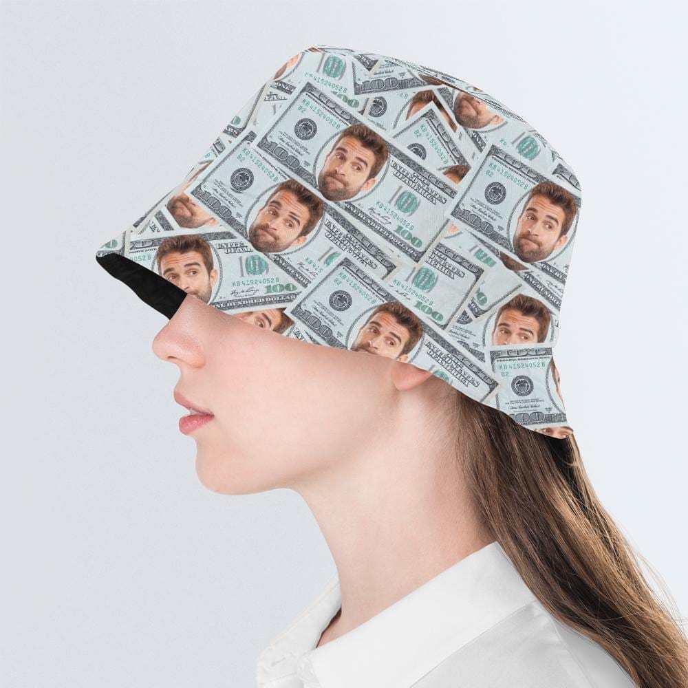 Custom Bucket Hat Personalized Photo Hats Custom Printed Hats Summer Gifts - Giftlab