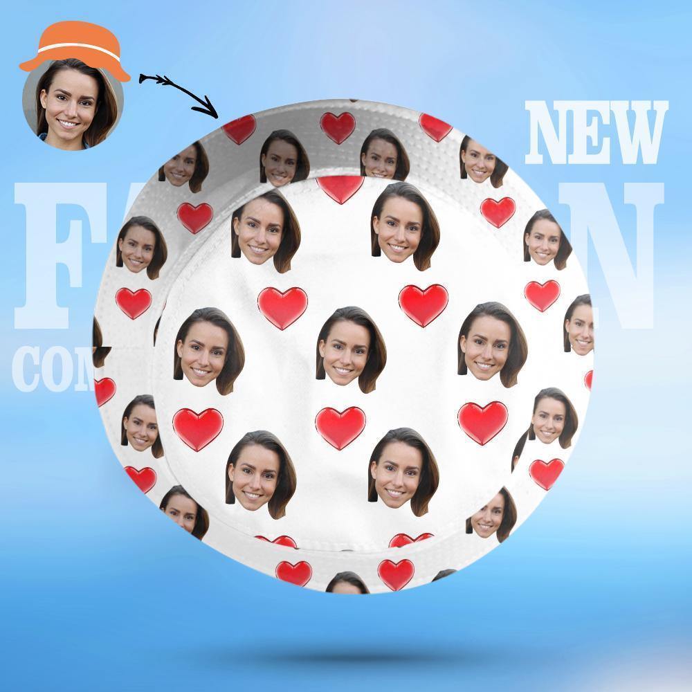 Custom Bucket Hat Personalized Photo Hats Custom Printed Hats Summer Gifts - Giftlab