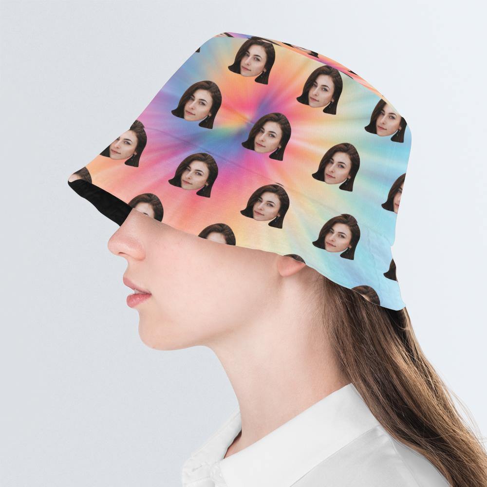 Custom Bucket Hat Personalized Photo Hats Custom Printed Hats Summer Gifts - Giftlab