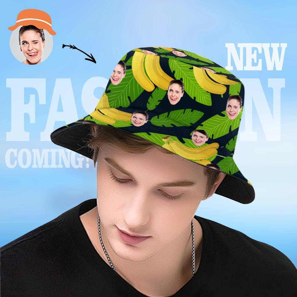 Custom Bucket Hat Personalized Photo Hats Custom Printed Hats Summer Gifts - Giftlab