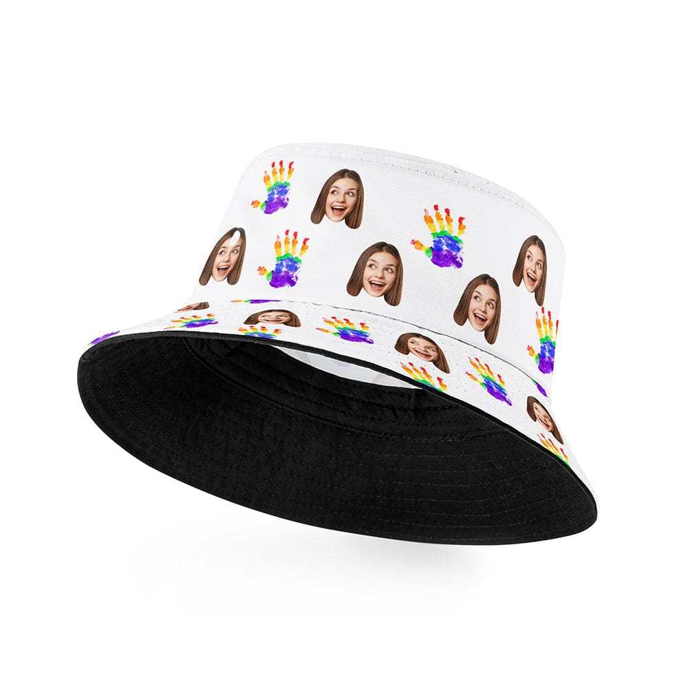 Pride Rainbow Hat Personalized LGBT Hat Pride Month Gifts - Giftlab
