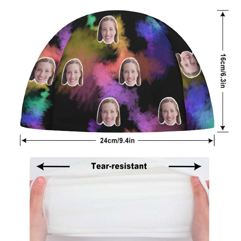 Custom Swimming Cap Colorful Swim Caps Swimming Hats for Men Women - Giftlab