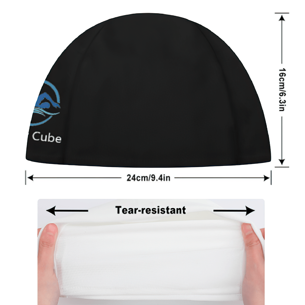 Custom Logo Swimming Cap Custom Swimming Caps Swimming Hats for Her - Giftlab