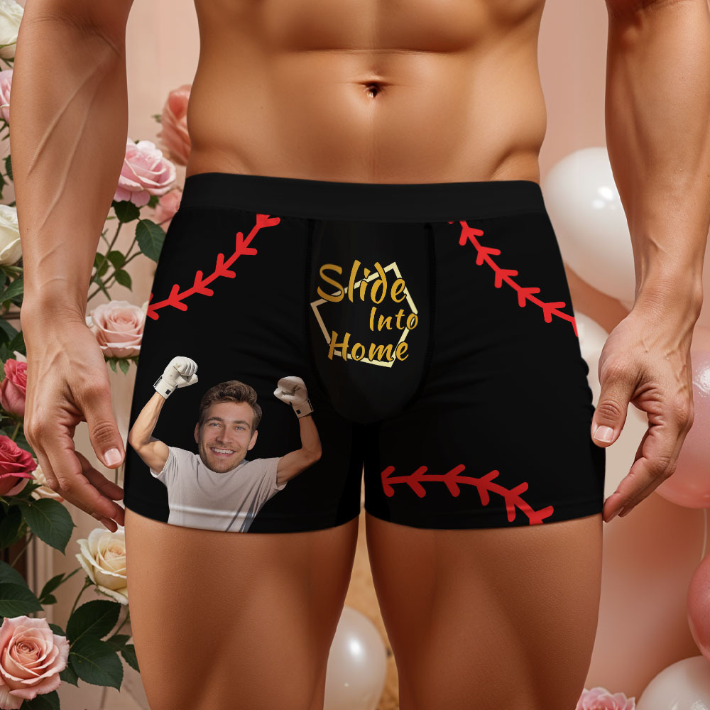 Custom Face Men's Boxer Property Of Birthday Gifts for Husband Waistband Text Boxer Gift - Bestchristmasgifts
