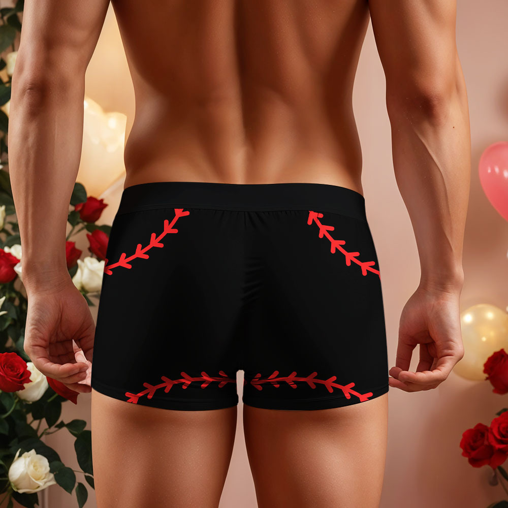Custom Face Men's Boxer Property Of Birthday Gifts for Husband Waistband Text Boxer Gift - Bestchristmasgifts