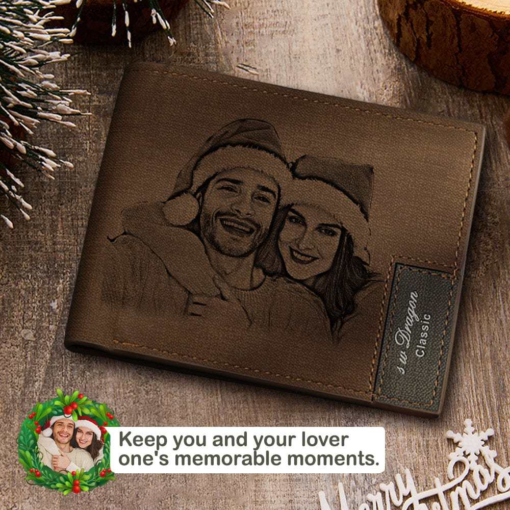 Christmas Gifts GiftLAB Custom Wallets Personalized Photo Wallet Gifts For Dad - Giftlab