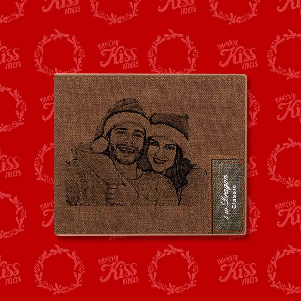 Christmas Gifts GiftLAB Custom Wallets Personalized Photo Wallet Gifts For Dad - Giftlab