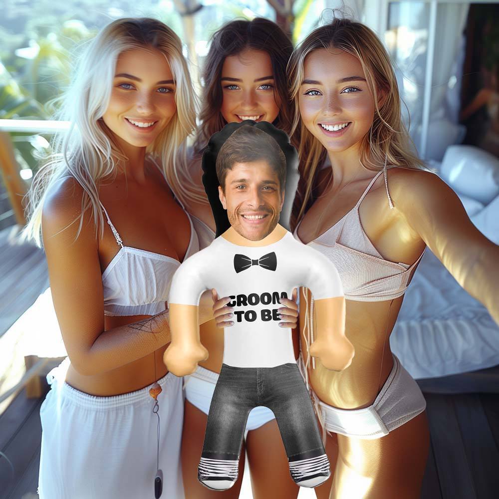 Personalized Groom to Be Blow Up Dolls Custom Funny Inflatable Doll for Wedding Gift - Giftlab