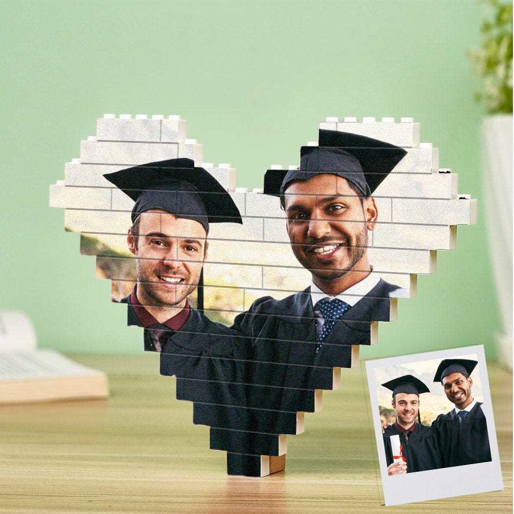 Custom Photo Building Brick Personalized Block Graduation Gifts for Friends - Giftlab