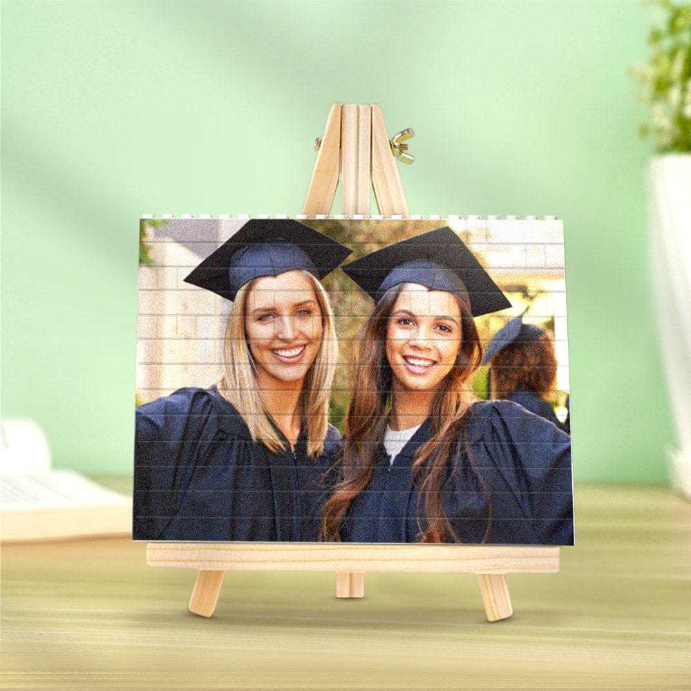 Custom Photo Building Brick Personalized Block Graduation Gifts for Friends - Giftlab