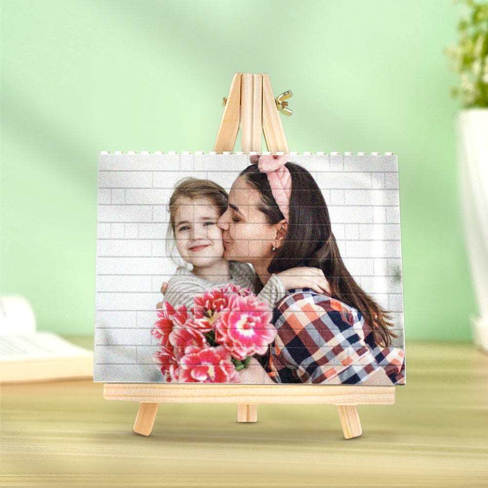 Custom Photo Building Brick Personalized Block for Mom Mother's Day Gifts - Giftlab