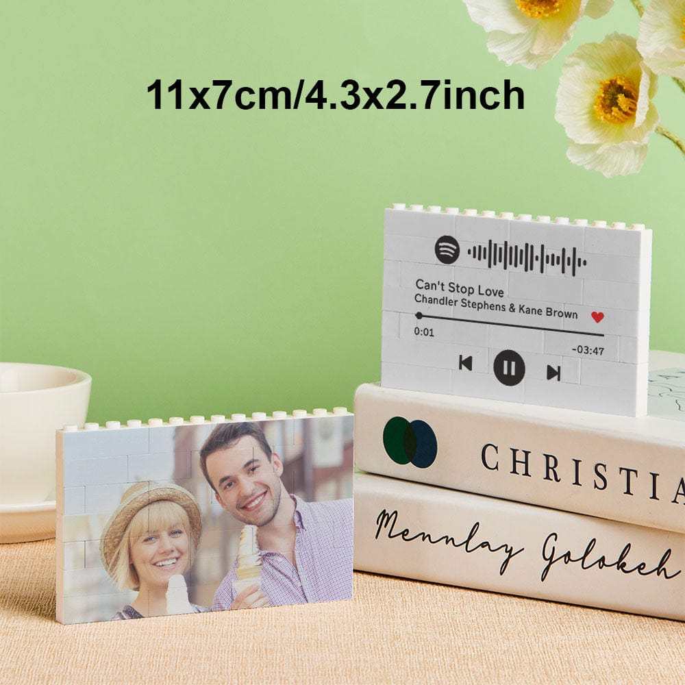Custom Photo Building Brick Personalized Block Graduation Gifts for Friends - Giftlab
