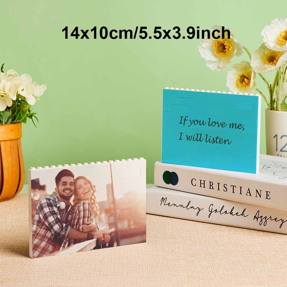 Custom Photo Building Brick Personalized Block Graduation Gifts for Friends - Giftlab