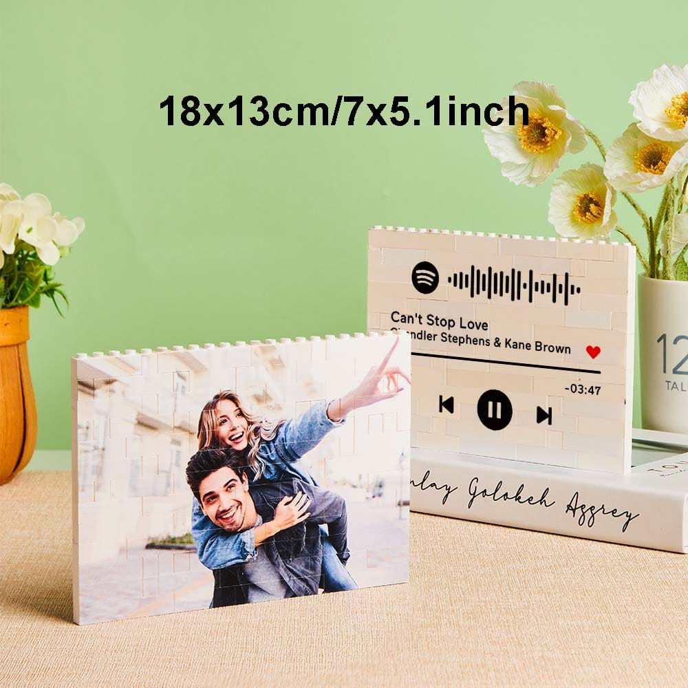 Custom Photo Building Brick Personalized Block Graduation Gifts for Friends - Giftlab