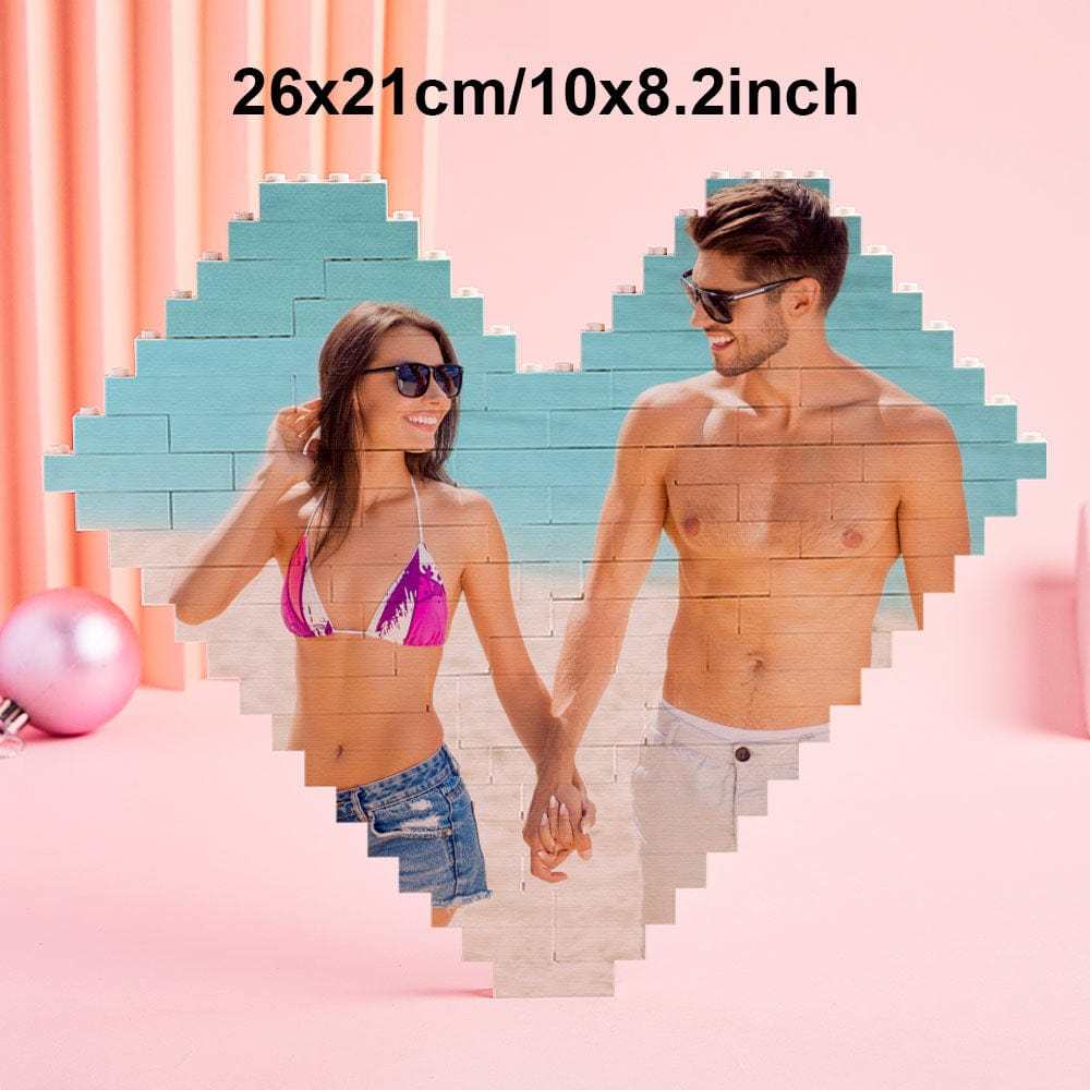 Custom Photo Building Brick Personalized Block Graduation Gifts for Friends - Giftlab