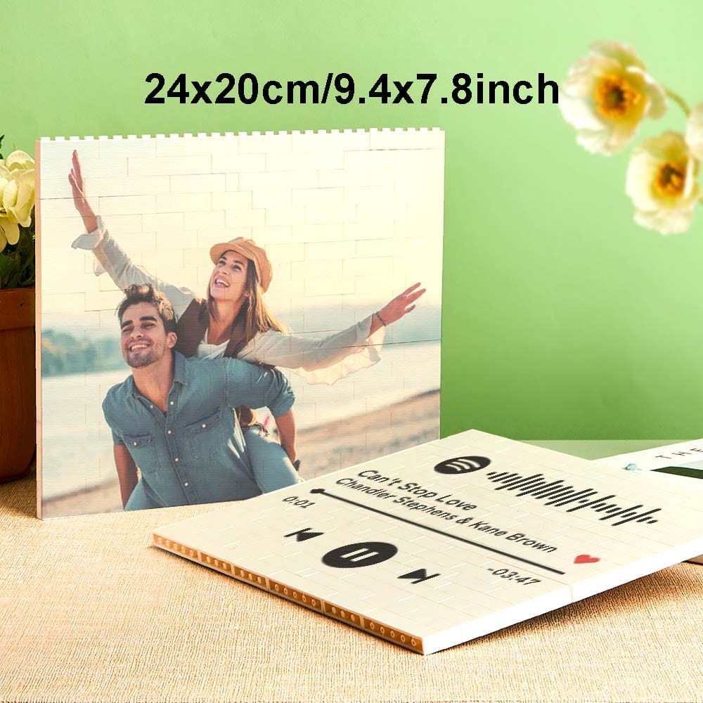 Custom Photo Building Brick Personalized Block Graduation Gifts for Friends - Giftlab