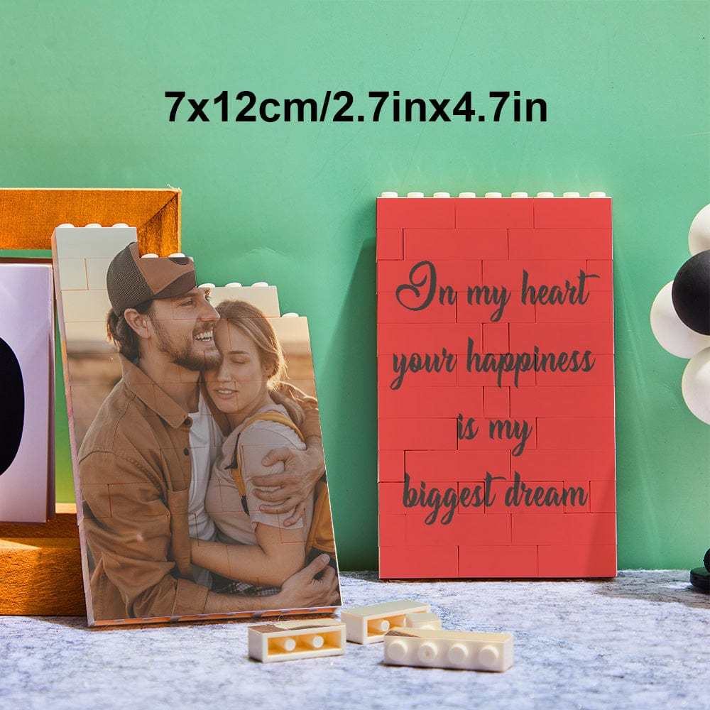 Custom Photo Building Brick Personalized Block Graduation Gifts for Friends - Giftlab