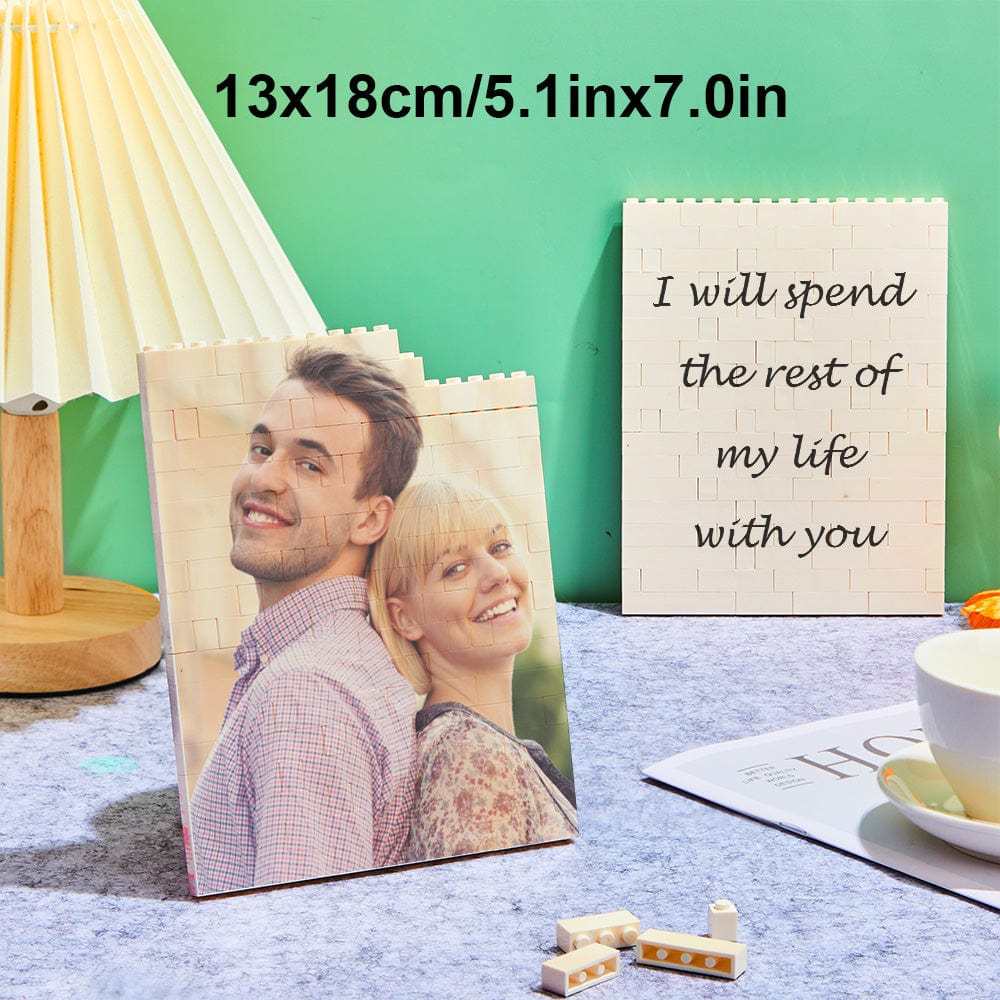 Custom Photo Building Brick Personalized Block Graduation Gifts for Friends - Giftlab