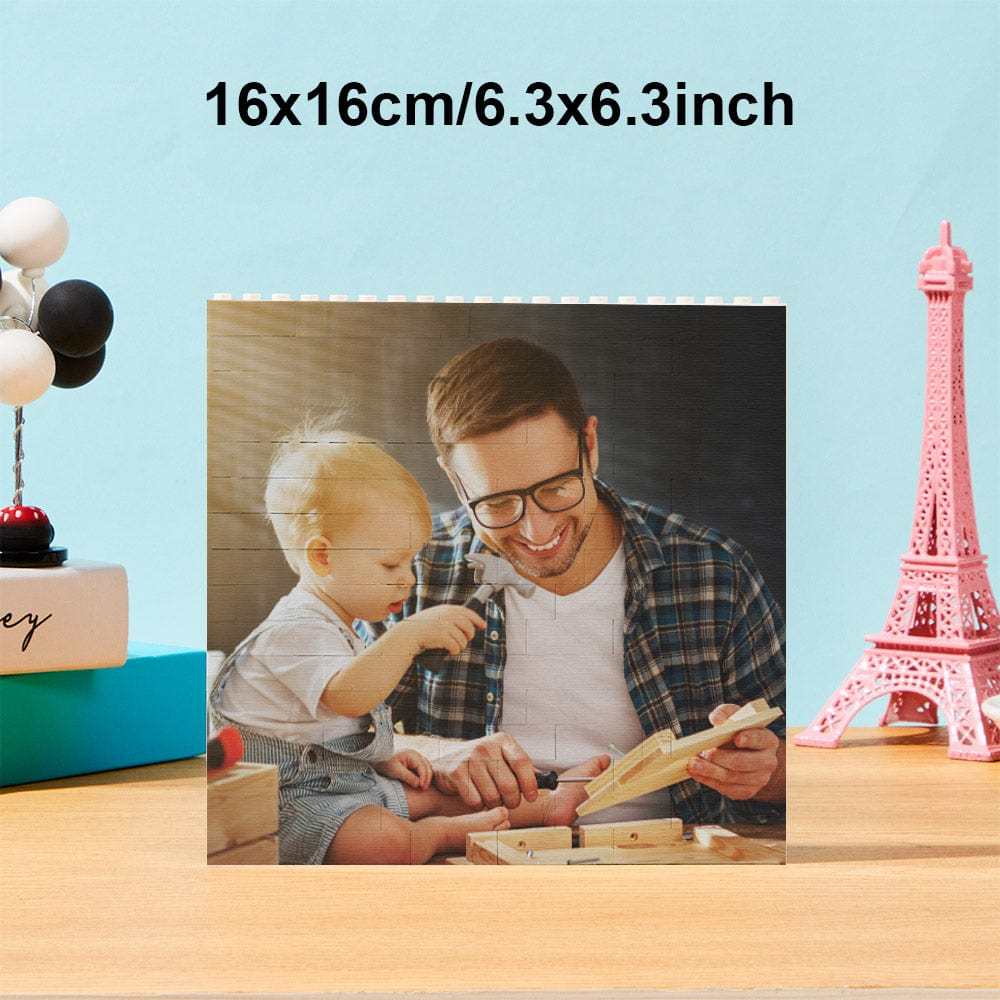 Custom Photo Building Brick Personalized Block Graduation Gifts for Friends - Giftlab