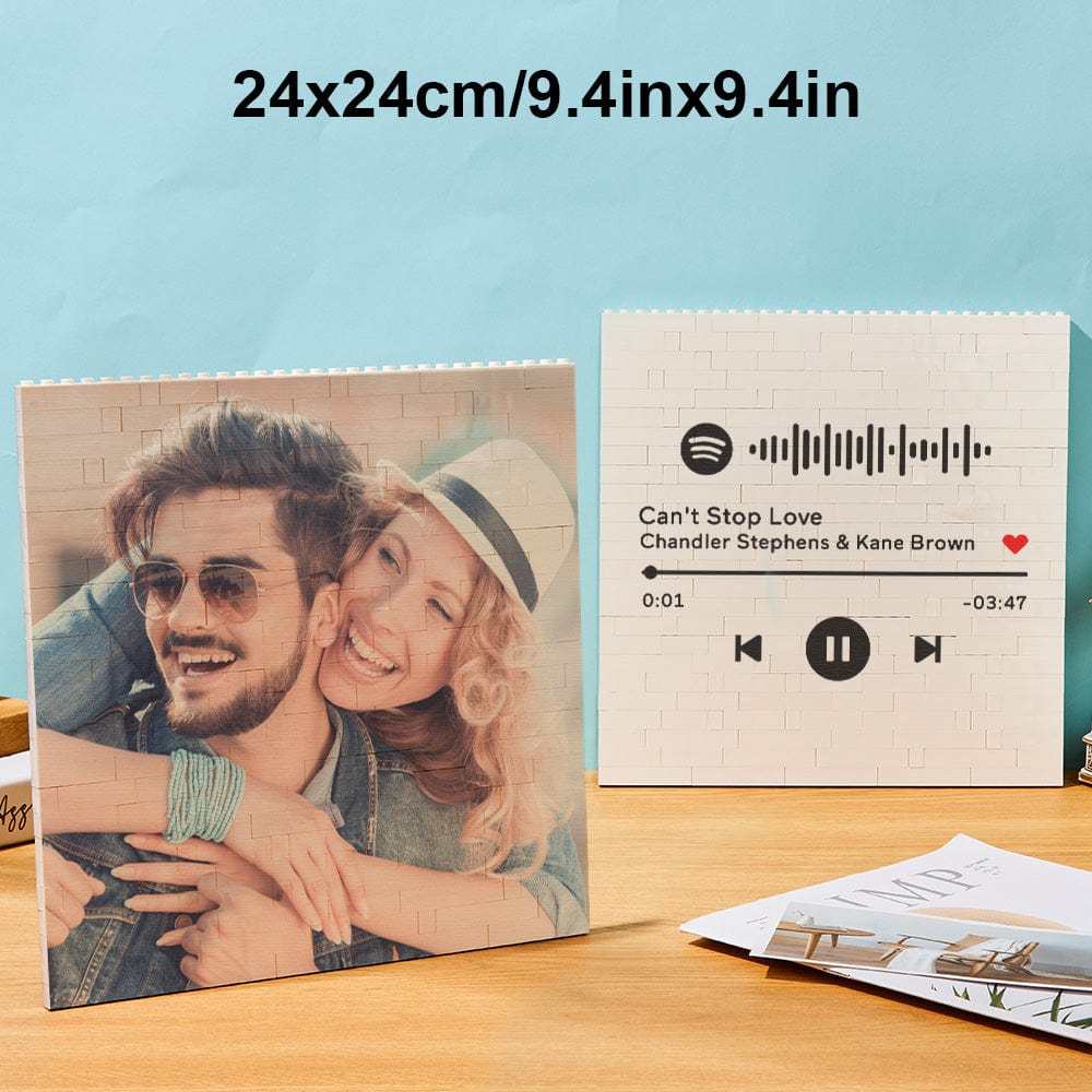 Custom Photo Building Brick Personalized Block Graduation Gifts for Friends - Giftlab