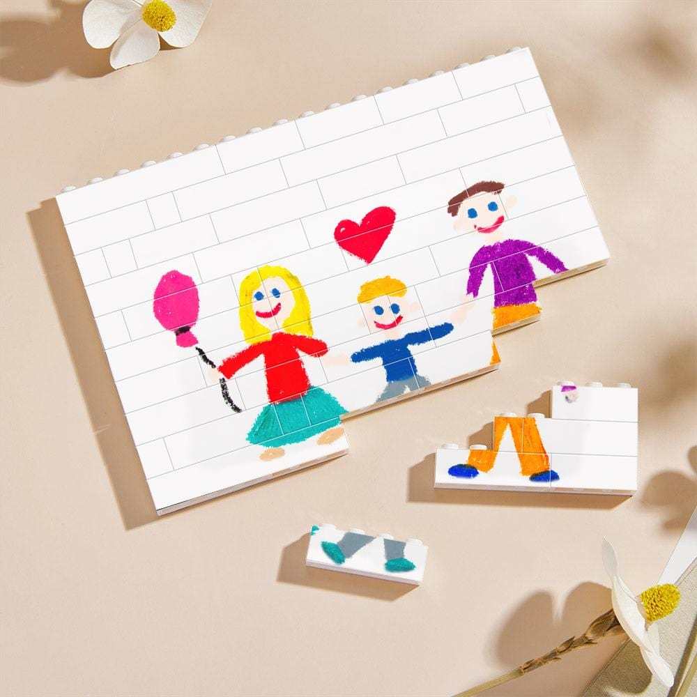 Custom Photo Building Blocks For Kids Graffiti Style Upload Your Kids Graffiti Perfect Gift For Kids - Giftlab