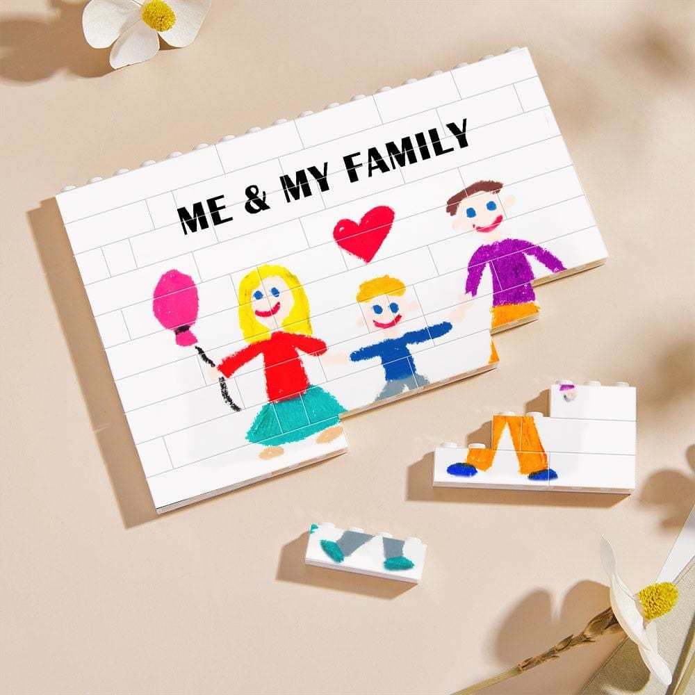 Custom Photo Building Blocks For Kids Graffiti Style Upload Your Kids Graffiti Perfect Gift For Kids - Giftlab