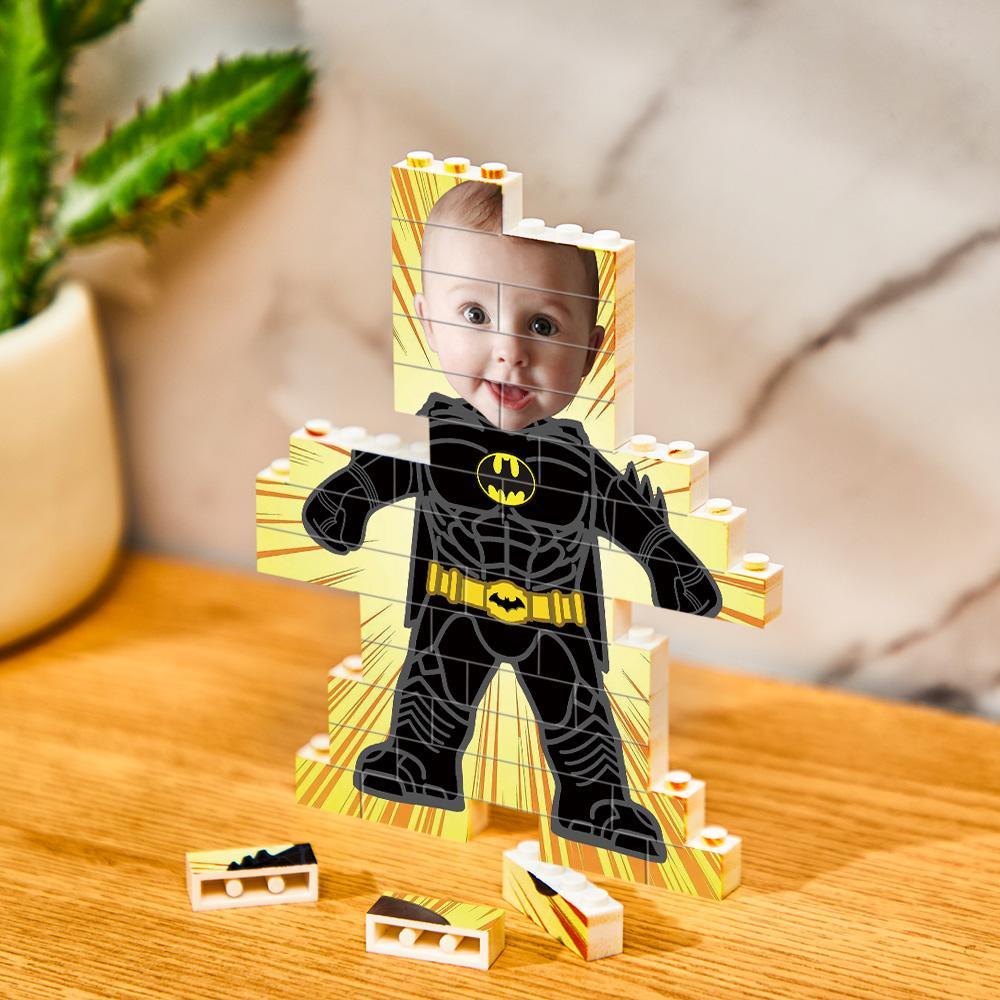 Custom Photo Minime Building Brick Puzzle Personalized Photo Block Gift For Men - Giftlab