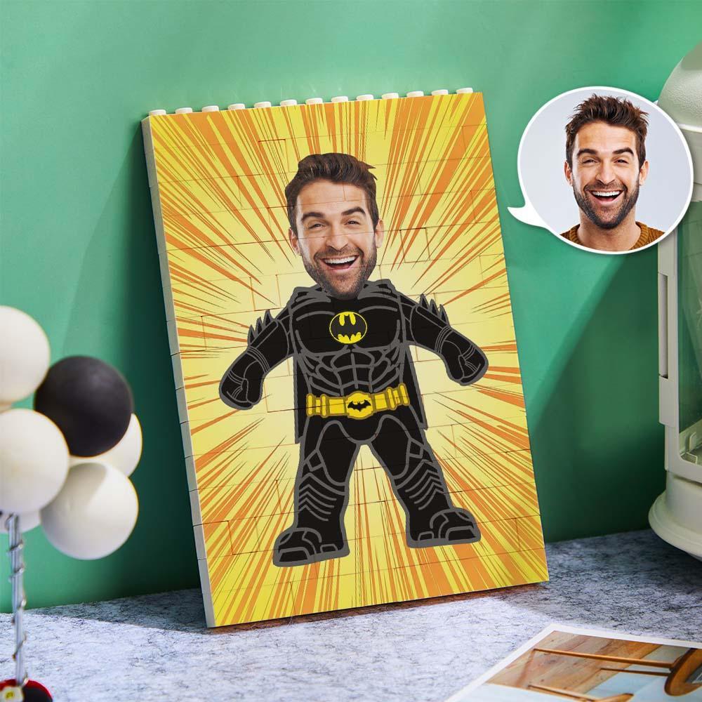 Custom Photo Minime Building Brick Puzzle Personalized Photo Block Gift For Men - Giftlab