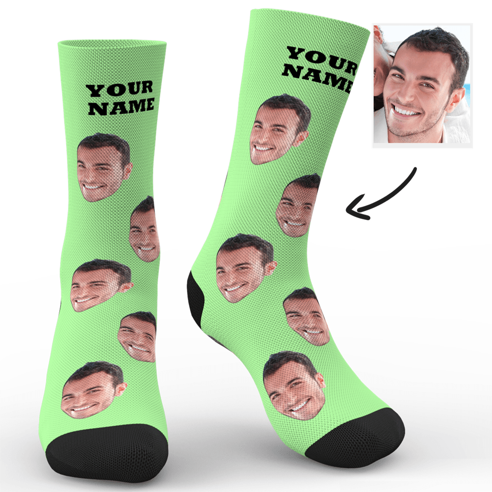 Custom Face Socks - Put Any Face on Socks - Bestchristmasgifts