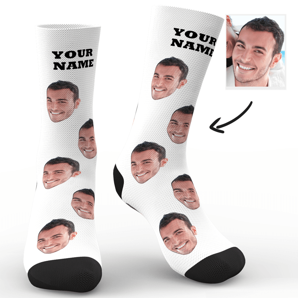 Custom Face Socks - Put Any Face on Socks - Bestchristmasgifts