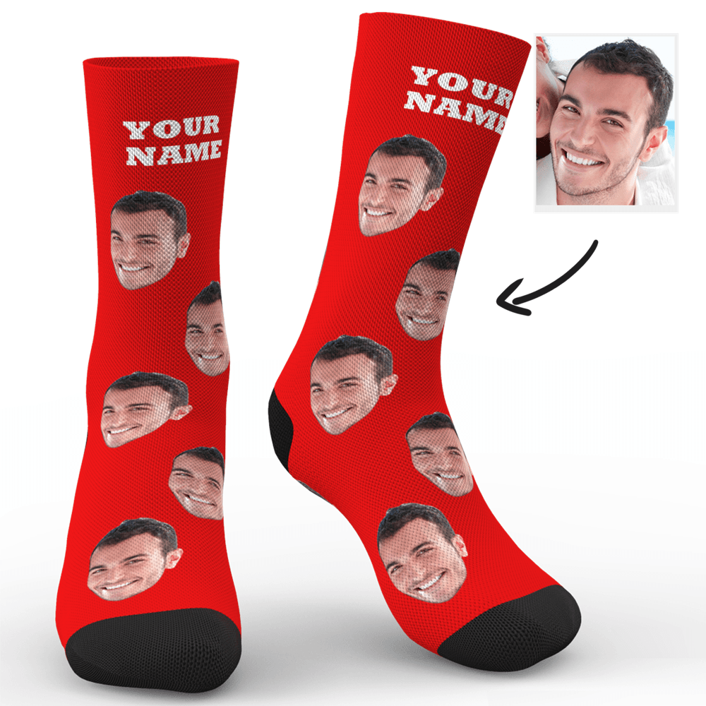 Custom Face Socks - Put Any Face on Socks - Bestchristmasgifts