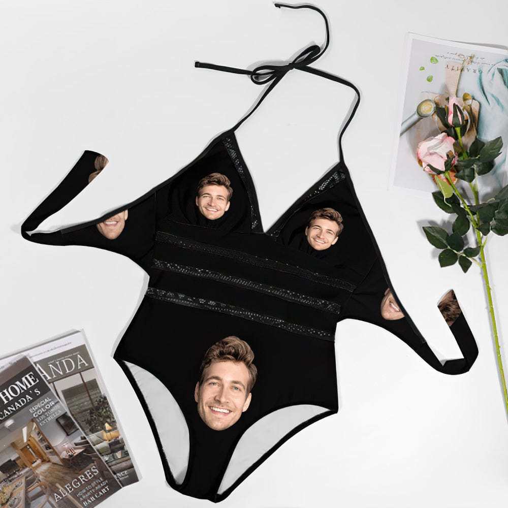 Custom Bathing Suit With Face Plus Size Gifts for Women - Giftlab