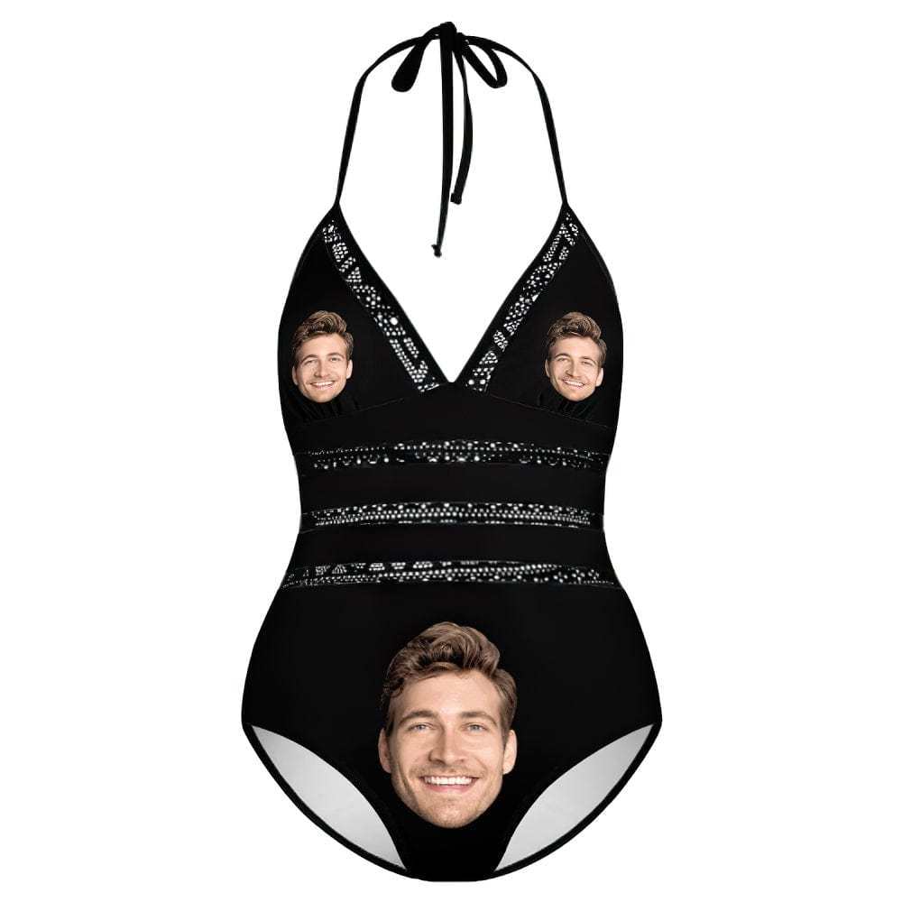 Custom Bathing Suit With Face Plus Size Gifts for Women - Giftlab