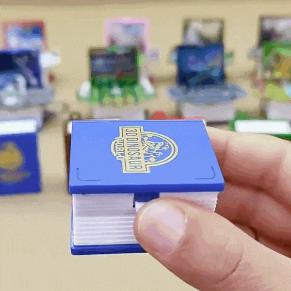 3D Folding Book Keychain Gift for Kids